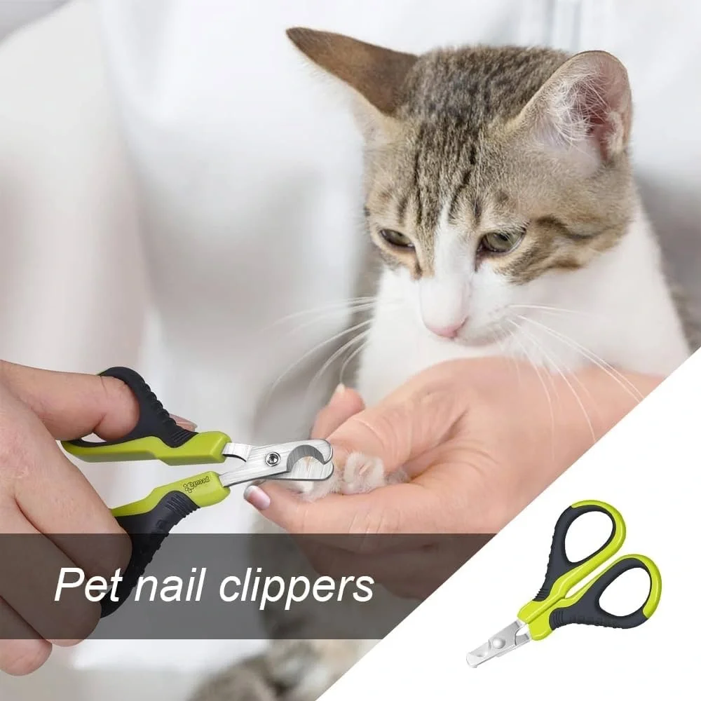Green Black Cat Rabbit Nail Clippers
